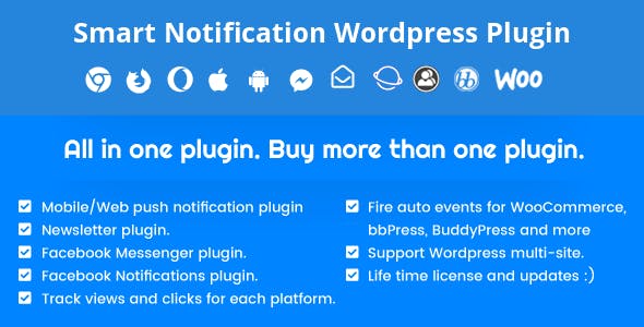 Smart Notification站内通知Wordpress插件