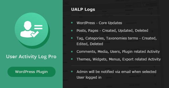 User Activity Log v1.4专业版 - WordPress插件