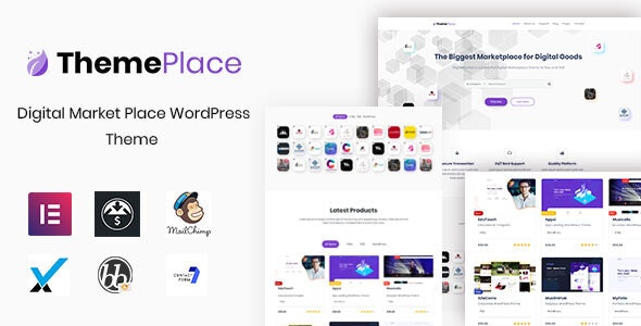 ThemePlace数字市场WordPress主题