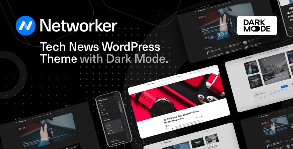 Networker v1.0.3 - 技术新闻WordPress主题